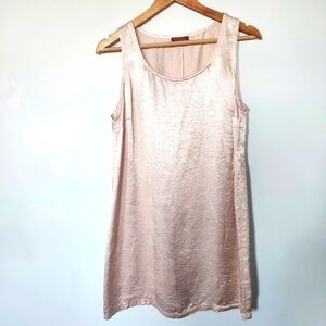 Fuse Pink Metalic Slip Dress Size S